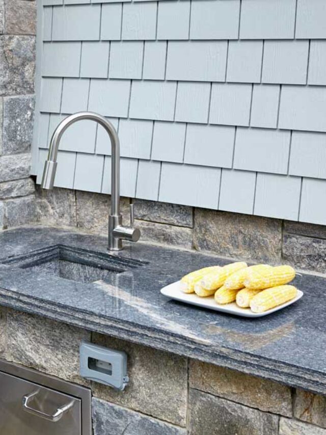 Best Countertops for Small Outdoor Kitchen