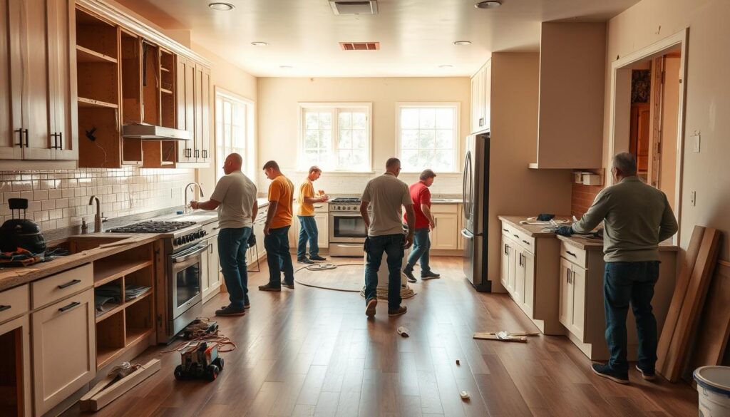 kitchen renovation phases