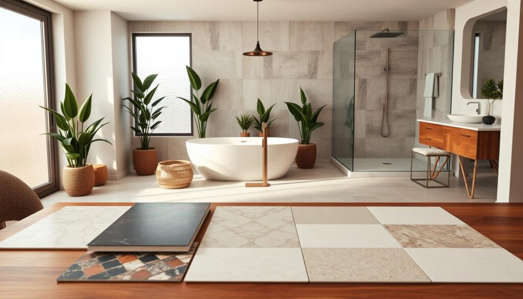 custom tile and flooring selection