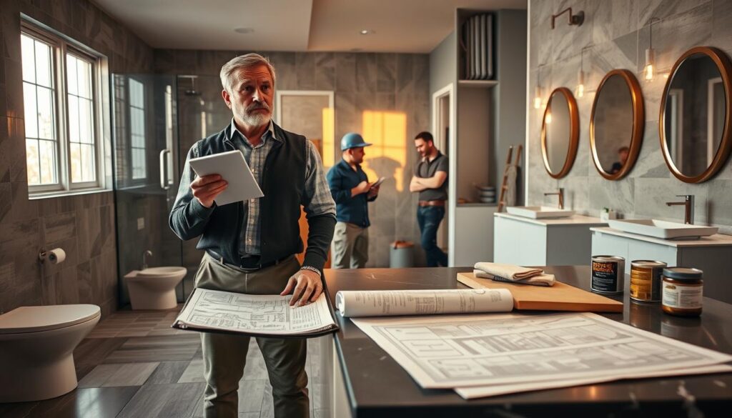 managing bathroom project delays