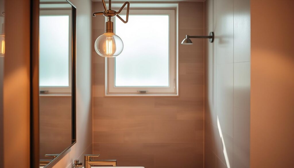 statement bathroom lighting ideas