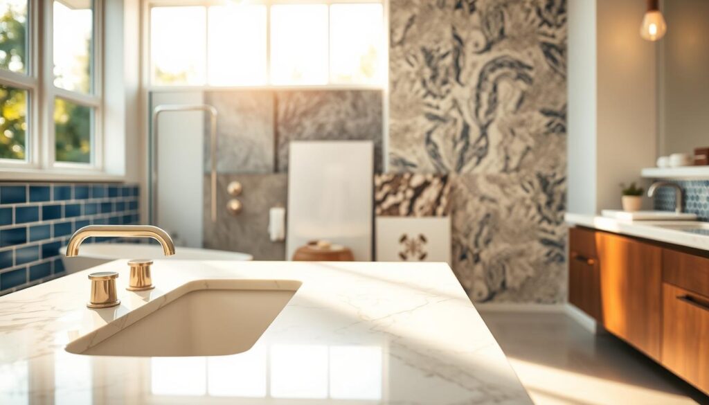 tile and countertop options